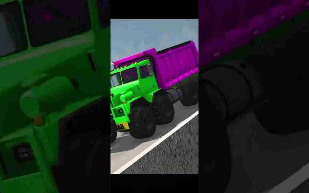 Shorts Beamng.Driver /driving simulation in the game full of fun #03