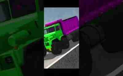 Shorts Beamng.Driver /driving simulation in the game full of fun #03