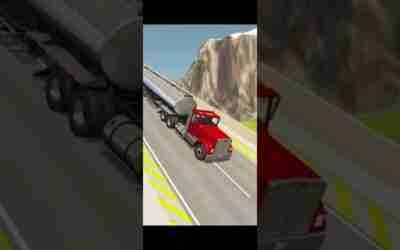 Shorts Beamng.Driver /driving simulation in the game full of fun #xe bồn