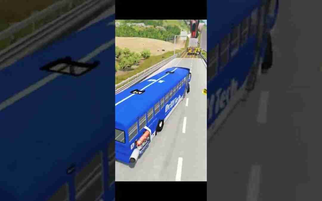 Shorts Beamng.Driver /driving simulation in the game full of fun/xe bus
