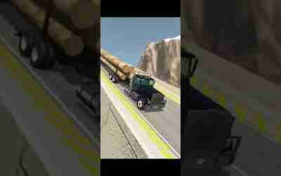 Shorts Beamng.Driver /driving simulation in the game full of fun #065