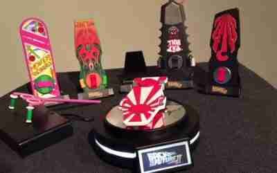 Back to the Future II 1/6 Scale Magnetic Floating Hoverboard Set of 5