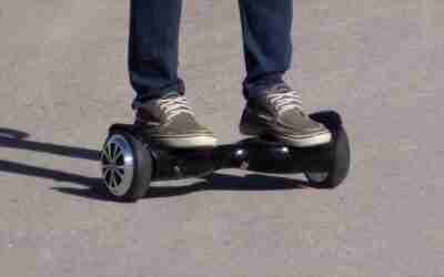 SWAGTRON T5 Hoverboard in action