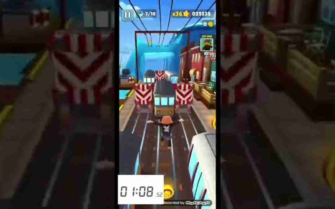 Speedrun (no coins,no hoverboards,no keys) Mobile