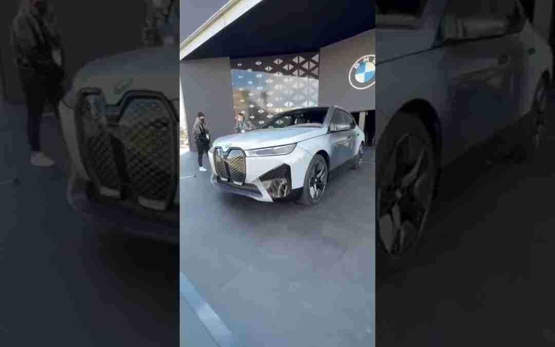 The world first colour changing car the BMW IX | First colour changing car | BMW all series review