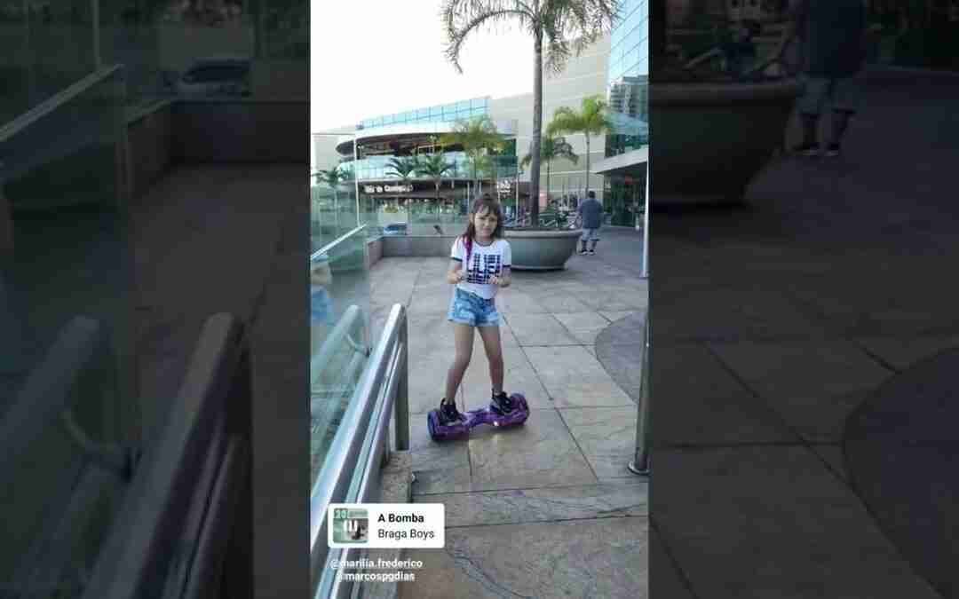 Dancinha com meu hoverboard
