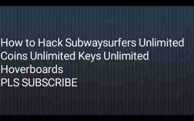 How to Hack subsway surfer unlimited Coins unlimited Keys unlimited Hoverboards PLS SUBSCRIBE