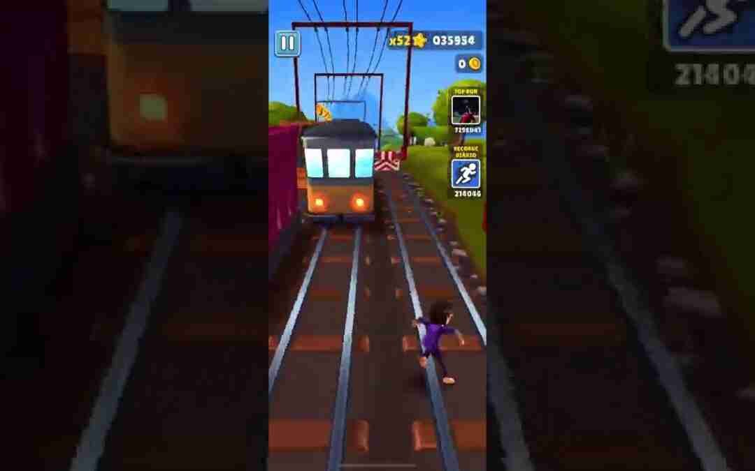 Subway Surfers No coin Challenge (no keys / no hoverboards) 2:12