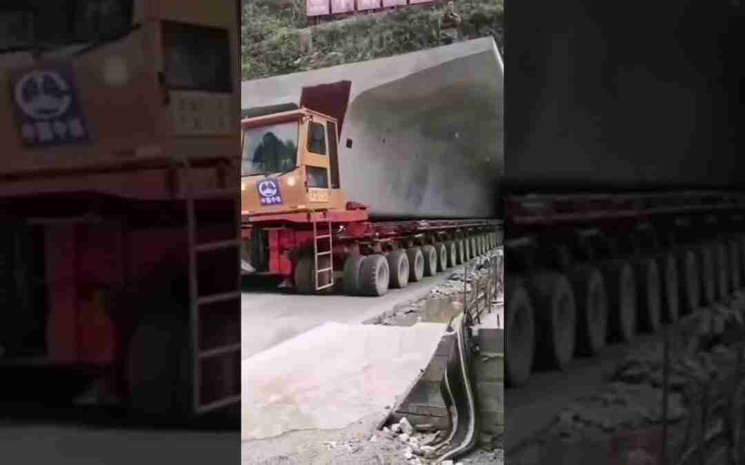 Transportation of prefabricated box beams