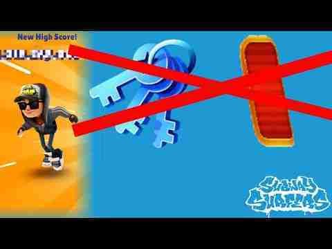 WORLD RECORD?! No hoverboards and no keys challenge! | Subway Surfers