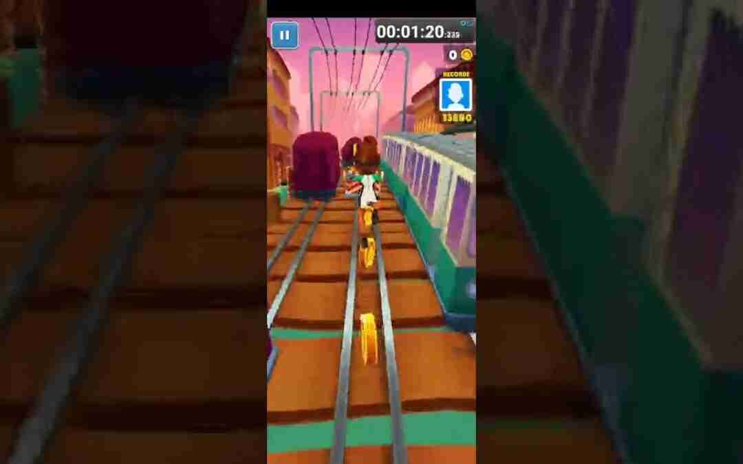 subway surf speedrun no coins no keys/no hoverboards 3min 2seg 696mseg