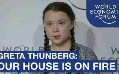Greta Thunberg: Our House Is On Fire! | World Economic Forum 2019