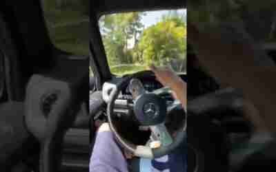 Mercedes Heavy driving | #short #mercedes #heavydriver