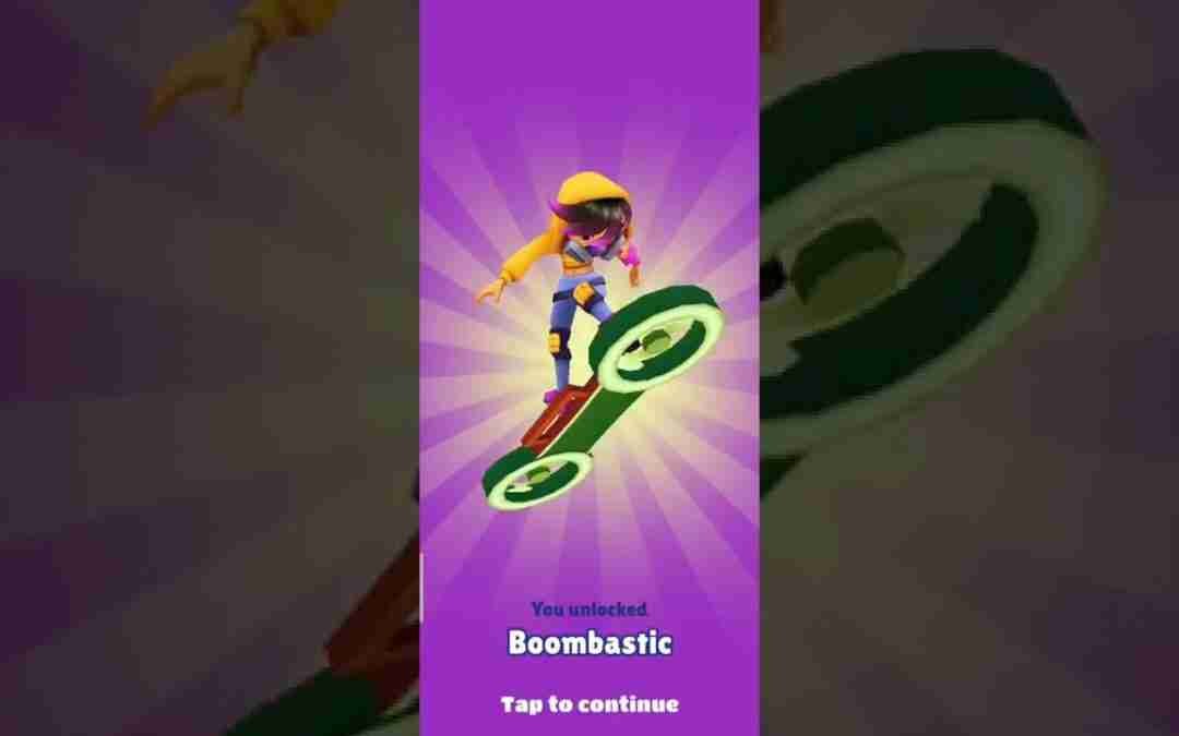 Unlocking boombastic hoverboard| kinda easy to get| 6.2 mil points