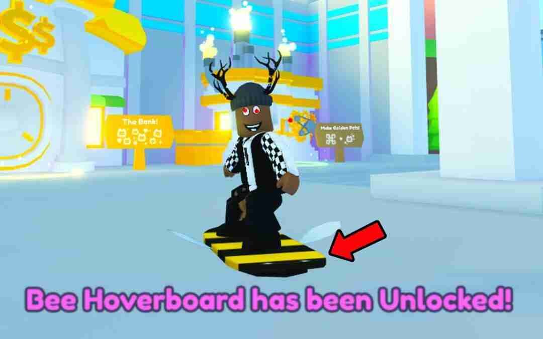 How I Got a *FREE* Bee Hoverboard in Pet Simulator X (Roblox)