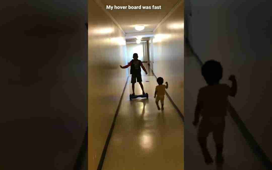 Hoverboard is fast