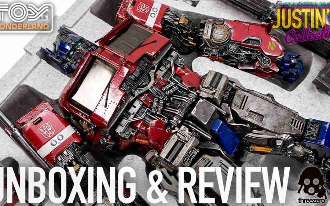 ThreeZero Premium Scale Optimus Prime Transformers Bumblebee Unboxing & Review