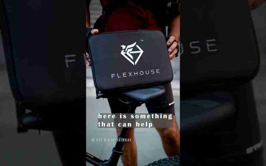 This product can help you to reduce pain after long rides | Flexgun Pro Massager