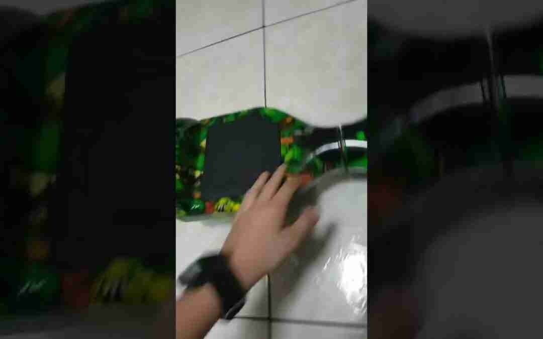 The ultimate way to ride  a hoverboard|Be carefully! #shorts #fyp #hoverboard