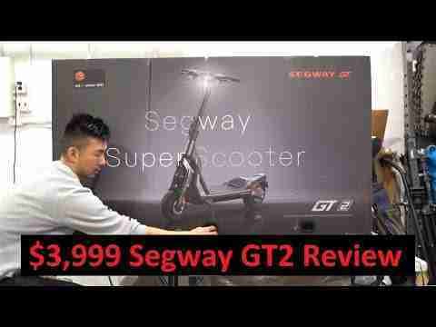 I HIT 46MPH ON SEGWAY'S NEWEST $3999 GT2 SuperScooter! 1HR Complete Review w/ Unboxing & Test Ride