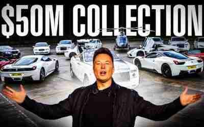 Inside Elon Musk's Dreamy Car Collection