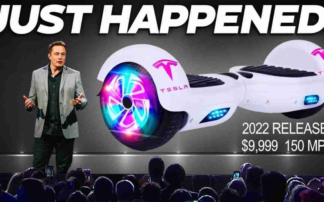IT HAPPENED! Elon Musk FINALLY Reveals NEW Tesla HoverBoard 2022!