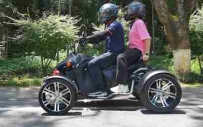 Electric 72v 4000w street legal quad bike max.100kmh 120kms milesage