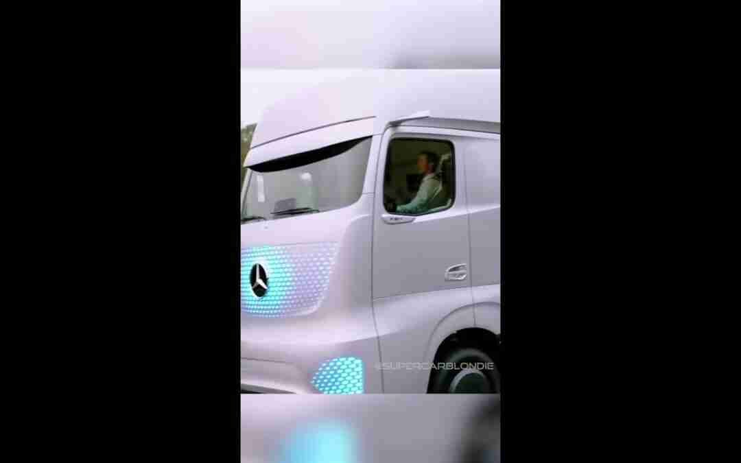 Mercedes-Benz truck of the future ? #truck  #futuristic #fyp #carsoftiktok #technologies