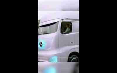 Mercedes-Benz truck of the future ? #truck  #futuristic #fyp #carsoftiktok #technologies