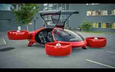 FUTURISTIC FLYING TAXI IN 2050 | BY FUTURISTIC VISION