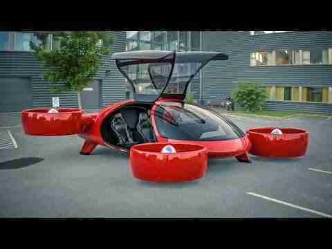 FUTURISTIC FLYING TAXI IN 2050 | BY FUTURISTIC VISION