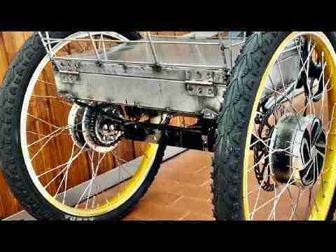 TRICICLO COM MOTOR DE HOVERBOARD CASEIRO,PARTE 4, DIY, INVENTOS E IDEIAS