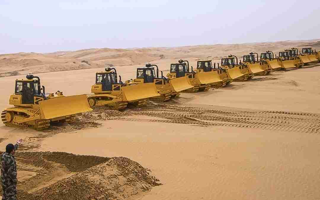 China's project in the Desert gave the American president goosebumps.