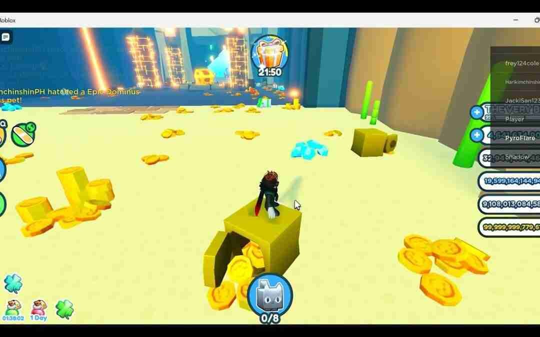 Tricks with hoverboard (Pet Simulator X)