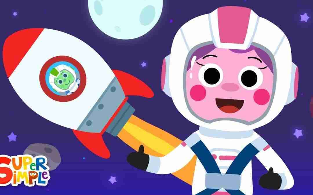 We're Going On A Rocket Ship | Kids Songs | Super Simple Songs