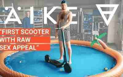 This NEW Scooter Company Has Some Personality! ? – The Äike T