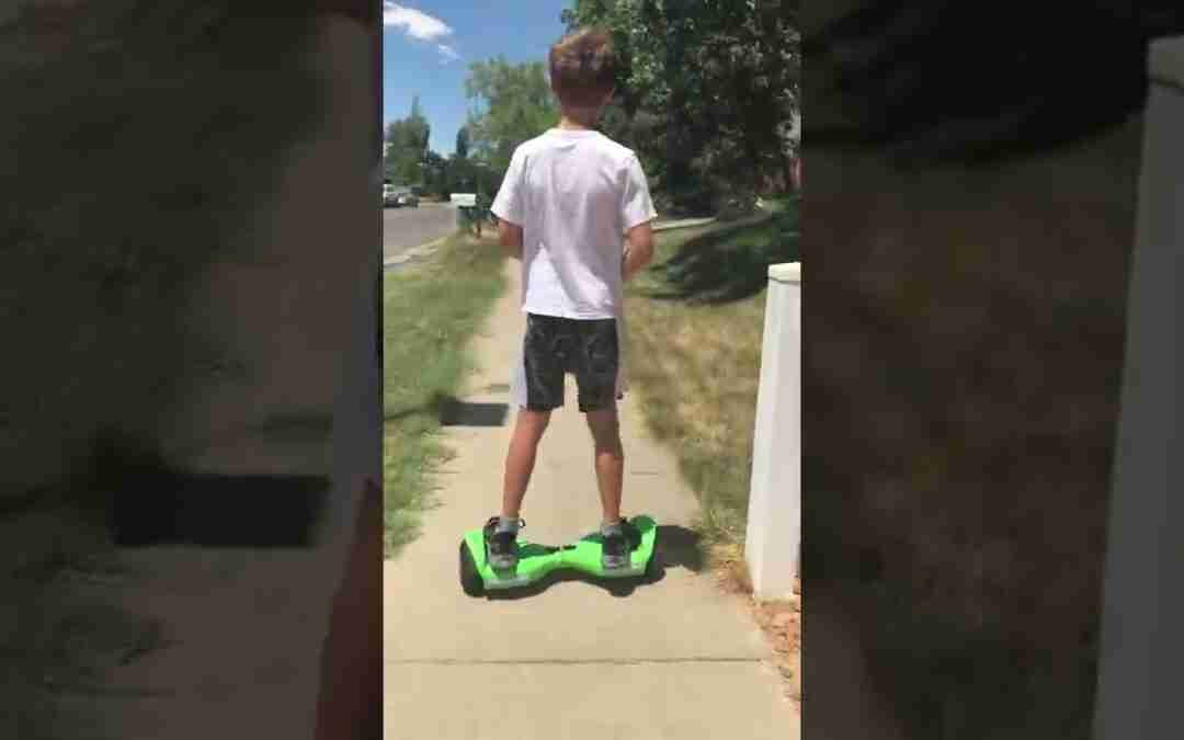 Going around the block with HOVERBOARDS
