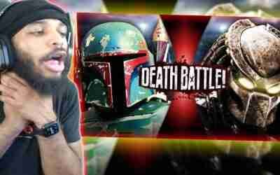 HE CHOKED!!! ? | Boba Fett VS Predator (Star Wars VS Predator) | DEATH BATTLE! REACTION