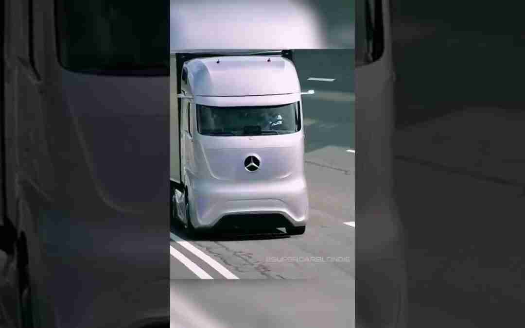Mercedes-Benz truck of the future ? #truck  #futuristic #fyp CAR BLONDI #kaif #shorts Subscribe ?