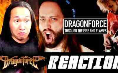 DragonForce Reacts to Jonathan Young & RichaadEB Cover of Through the Fire and Flames
