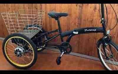 TRICICLO COM MOTOR DE HOVERBOARD CASEIRO, FINAL COMPLETO, DIY, INVENTOS E IDEIAS