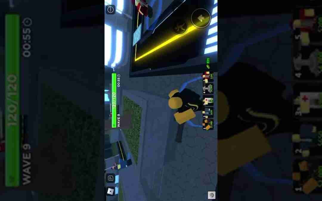 WE ARE IN A FUTURISTIC CITY WITH LOTS OF ZOMBIES Playing Roblox Tower Defense (Part 1) “Cyber City”