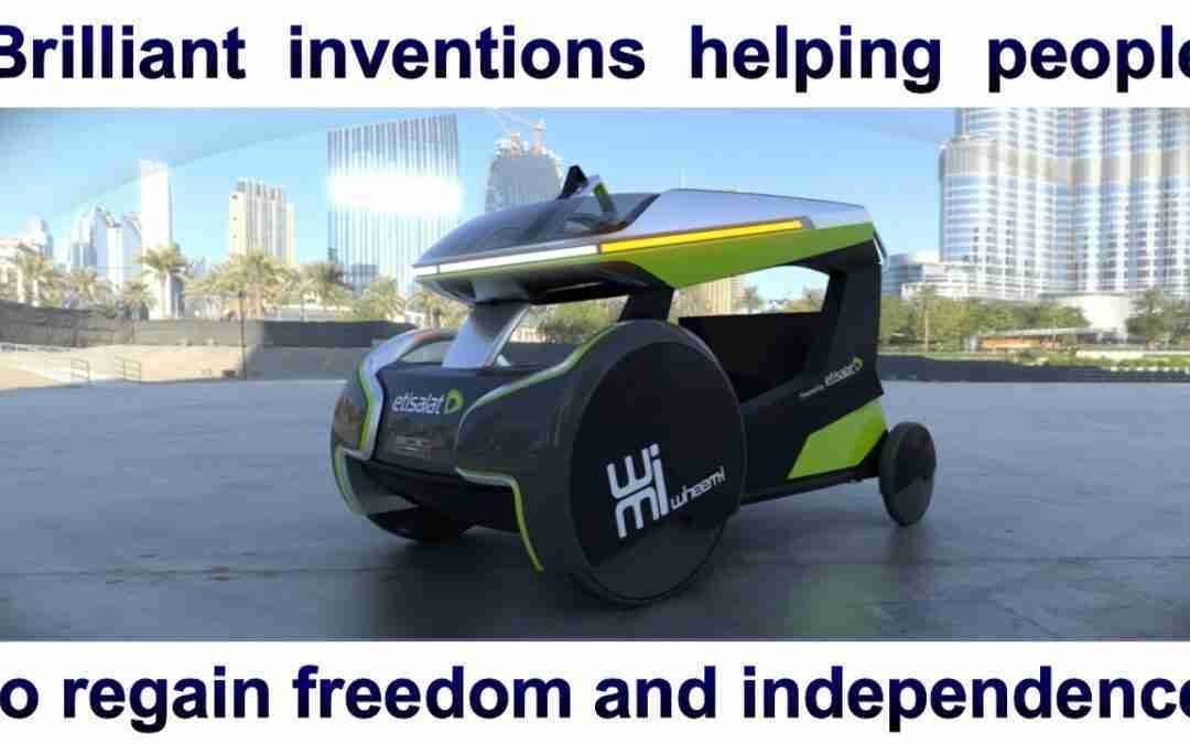 Brilliant inventions helping people to regain freedom and independence