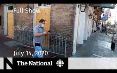 The National for Tuesday, July 14 — Coronavirus restrictions reimposed across U.S.