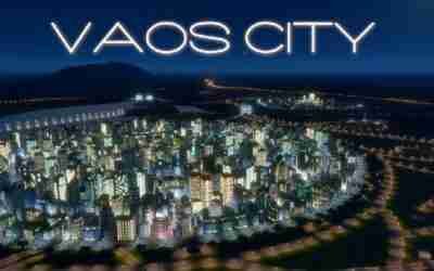 VAOS CITY in CITY SKYLINES.