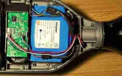 Hoverboard Internals & Battery: Self Balancing Two Wheel Scooter See the Battery!