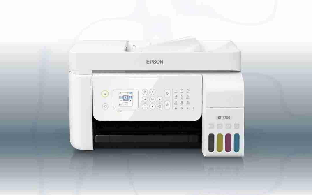 Epson EcoTank ET-4700 | Wireless Setup Using the Control Panel