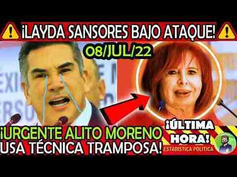 URGENTE ¡ LAYDA SANSORES BAJO ATAQUE ESTA ES LA TECNICA TRAMPOSA DEL PRI ALITO LE APUESTA TODO !