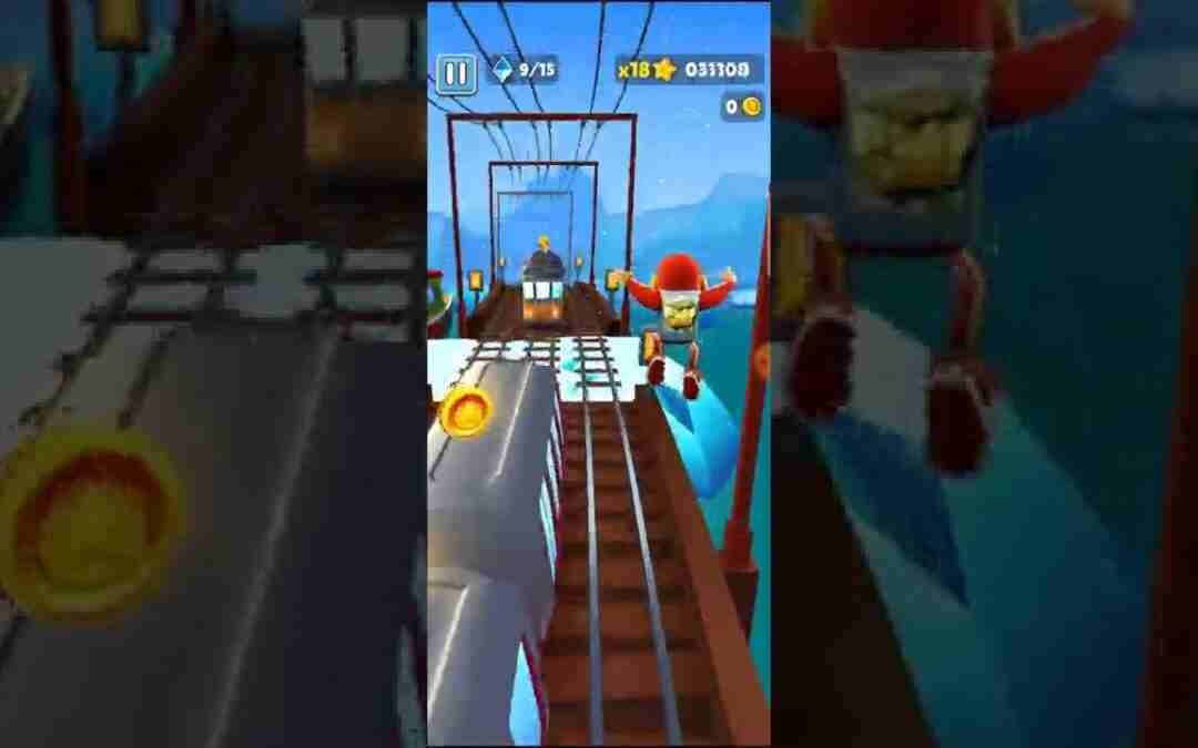 Subway surfers : No coins, no Hoverboards, 2:36 .654