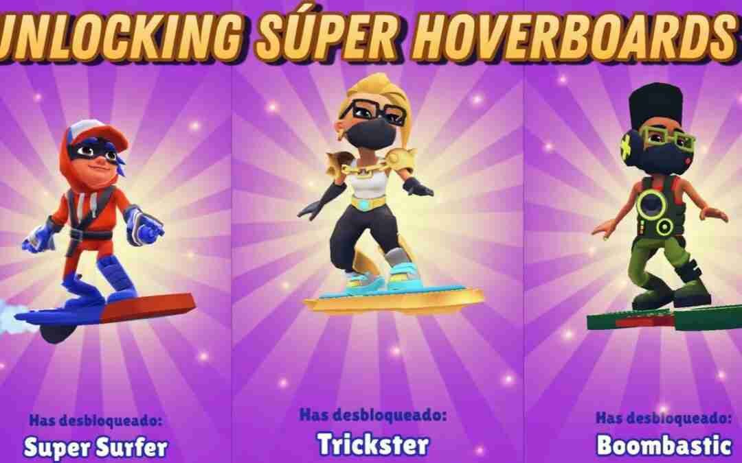Unlocking Super Hoverboards – Subway Surfers 2022